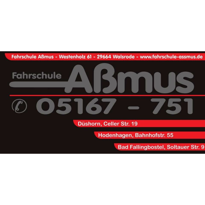 Logo: Fahrschule Aßmus Inhaber Sven Aßmus