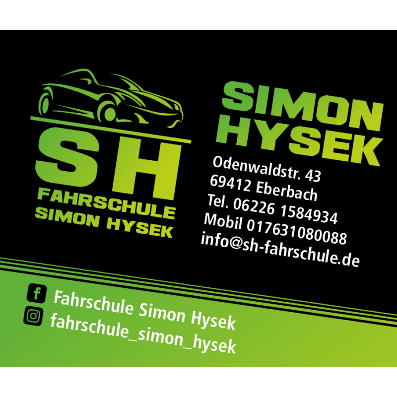 Logo: Fahrschule Simon Hysek