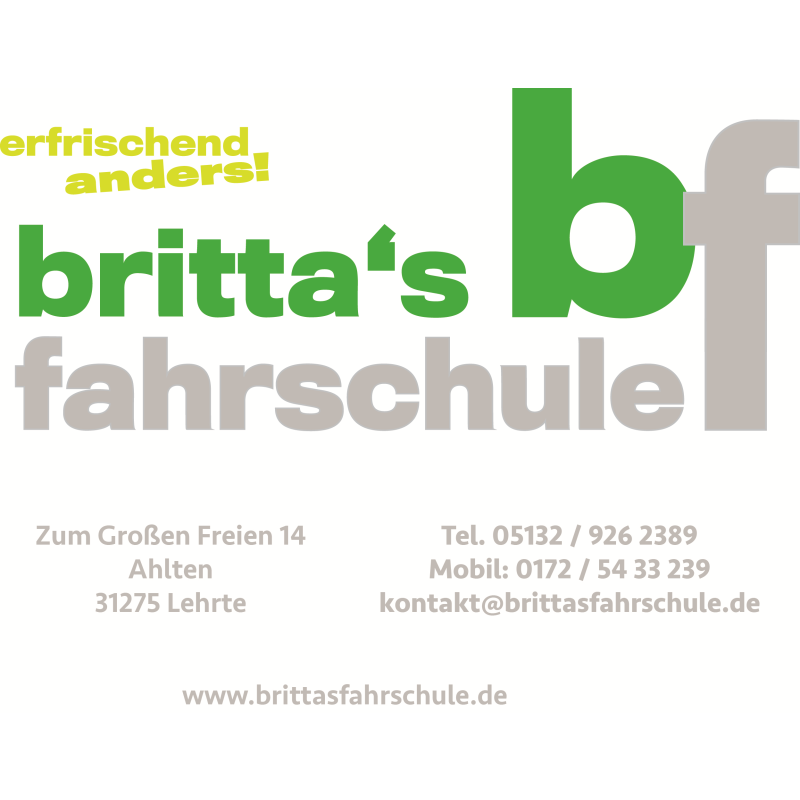 Logo: Britta`s Fahrschule