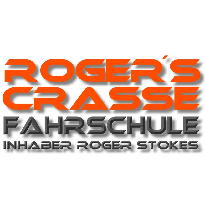 Logo: Roger´s Crasse Fahrschule